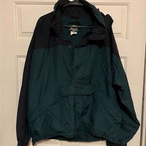 Cabela's Forest Green windbreaker XL